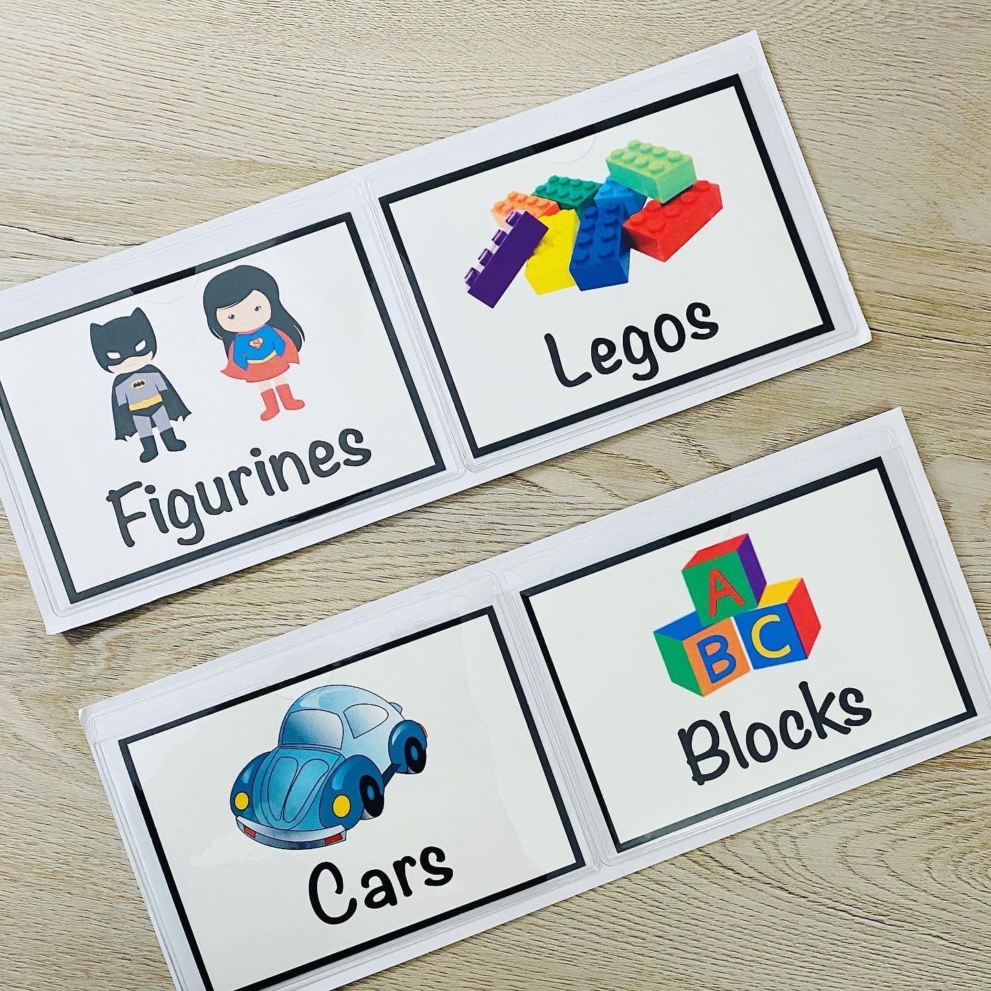 Toy Bin Labels