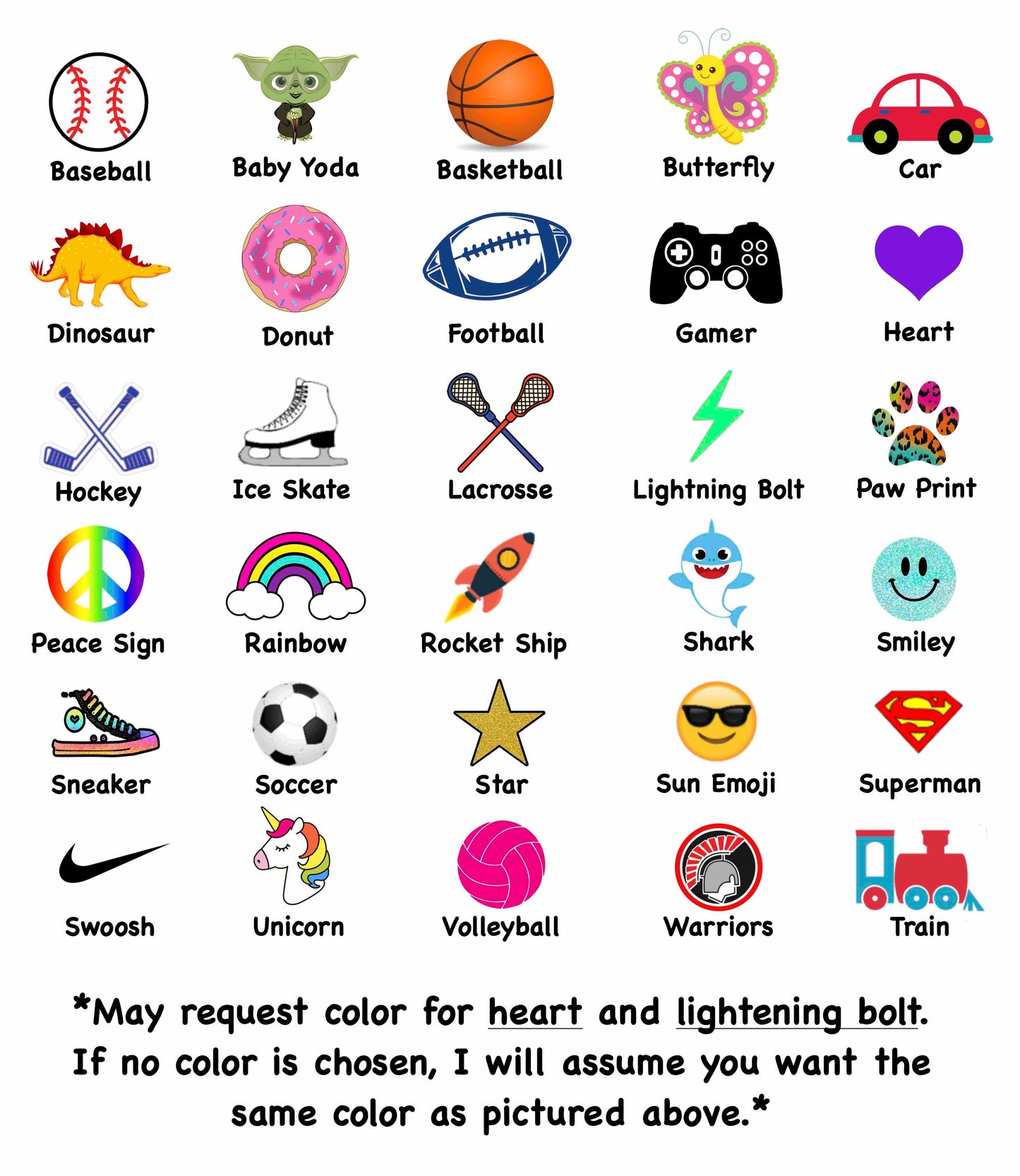 South Park Name Label Fundraiser