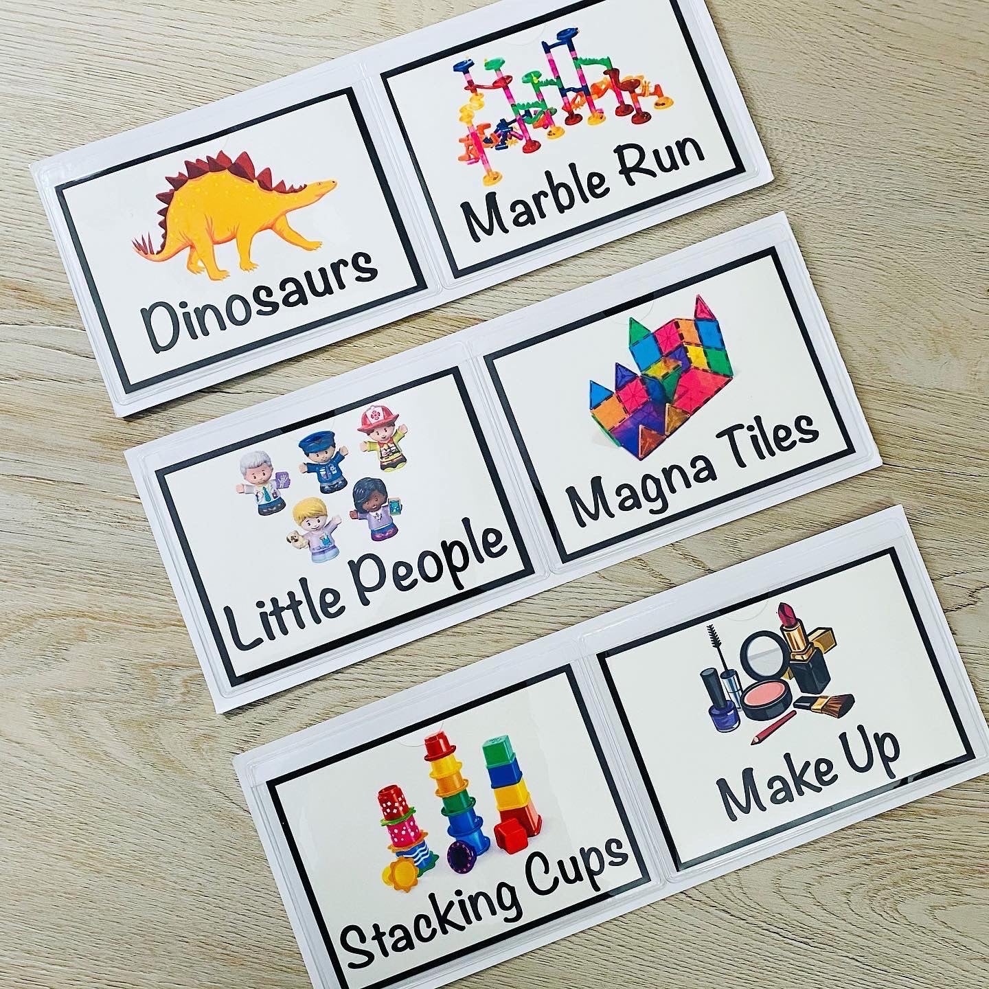 Toy Bin Labels