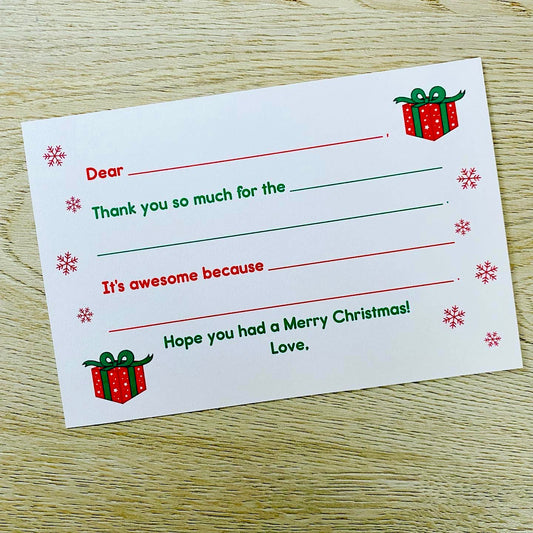 Christmas Thank You Note Pack